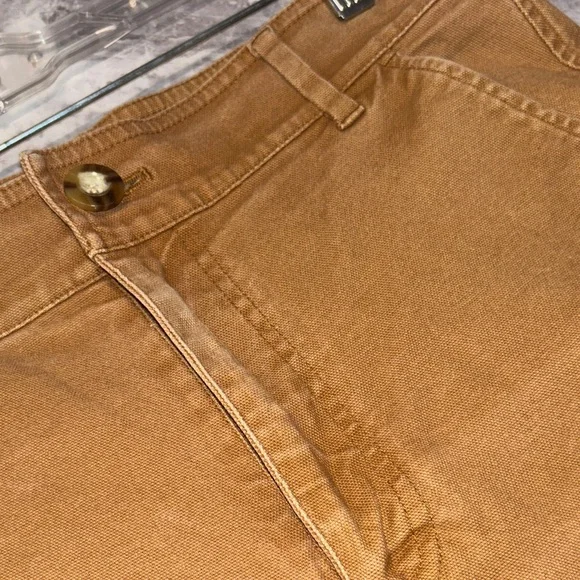 Madewell Wide Leg Pants in Brown - Picture 11 of 11